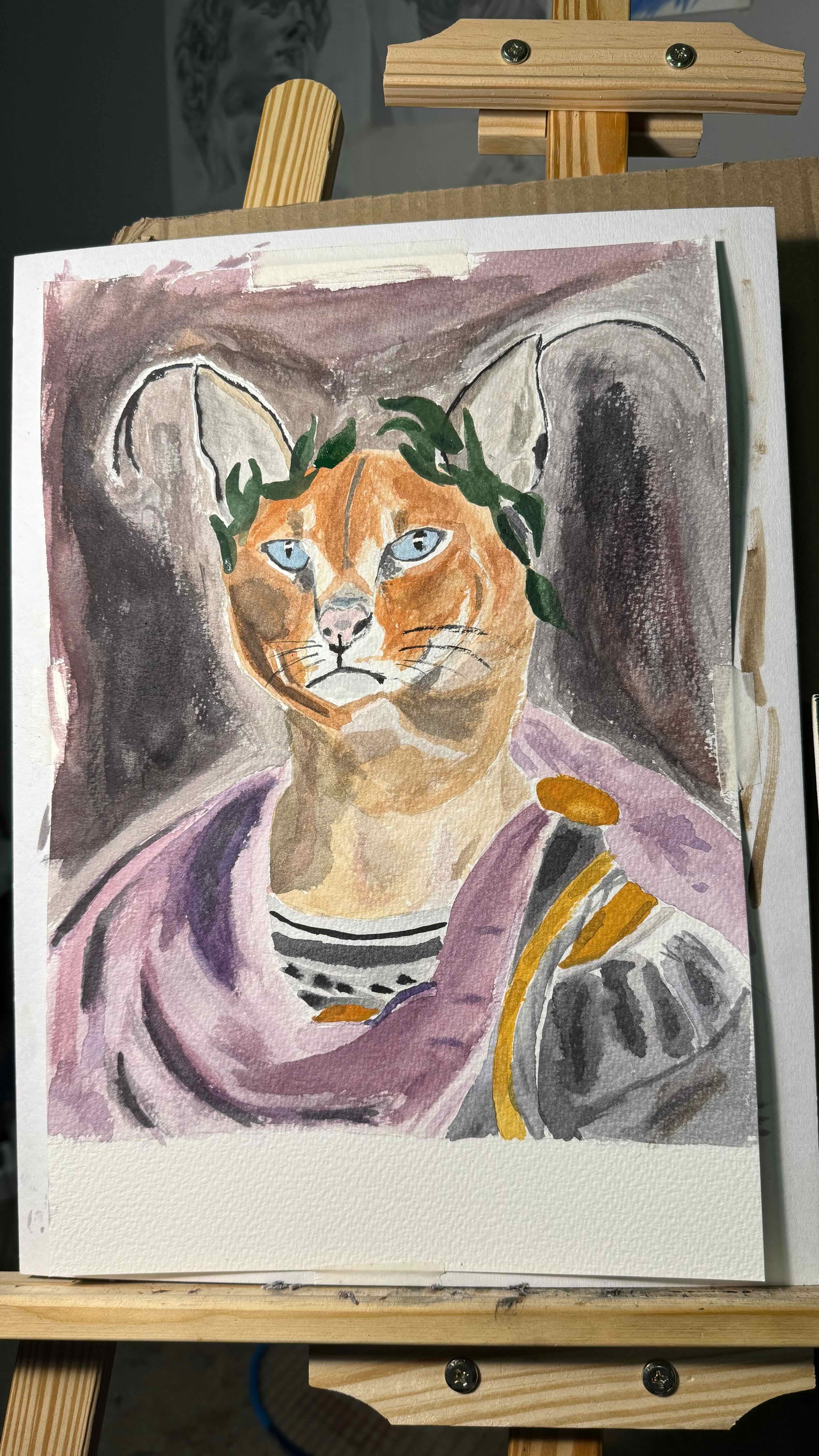Floppius Gregorius Caracalla painting.