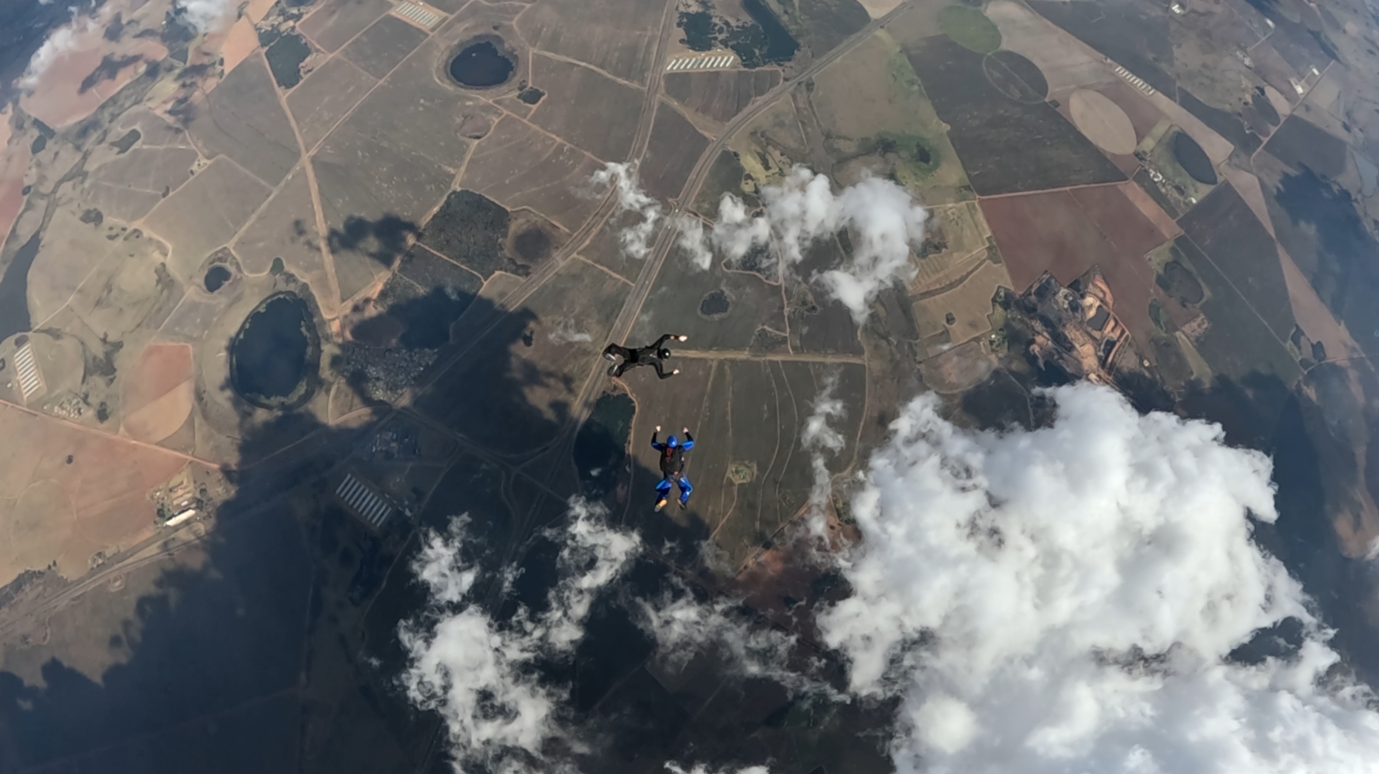 Skydiving photograph for the hobbies section