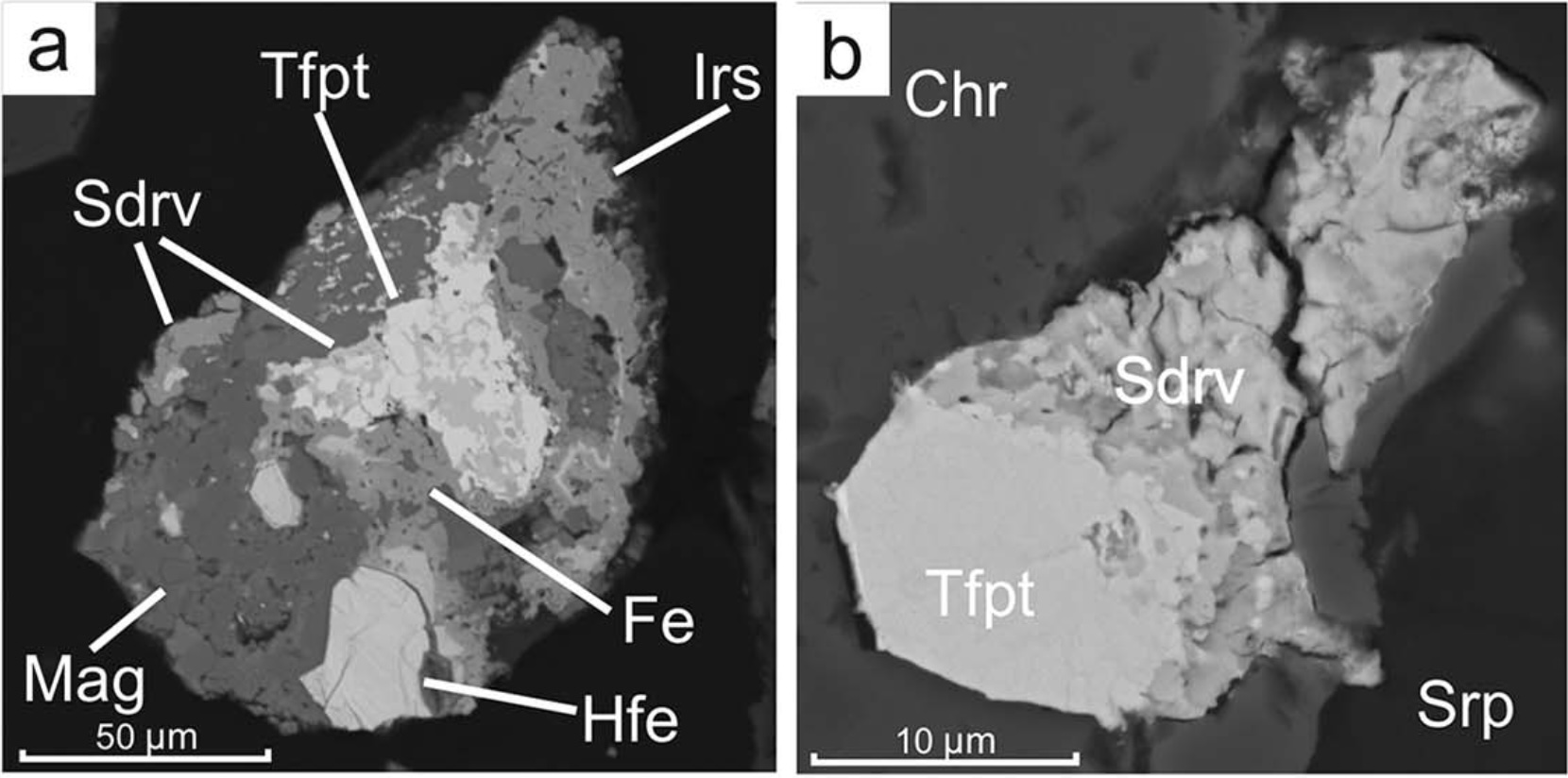 Figure 5 for platinum-group minerals.